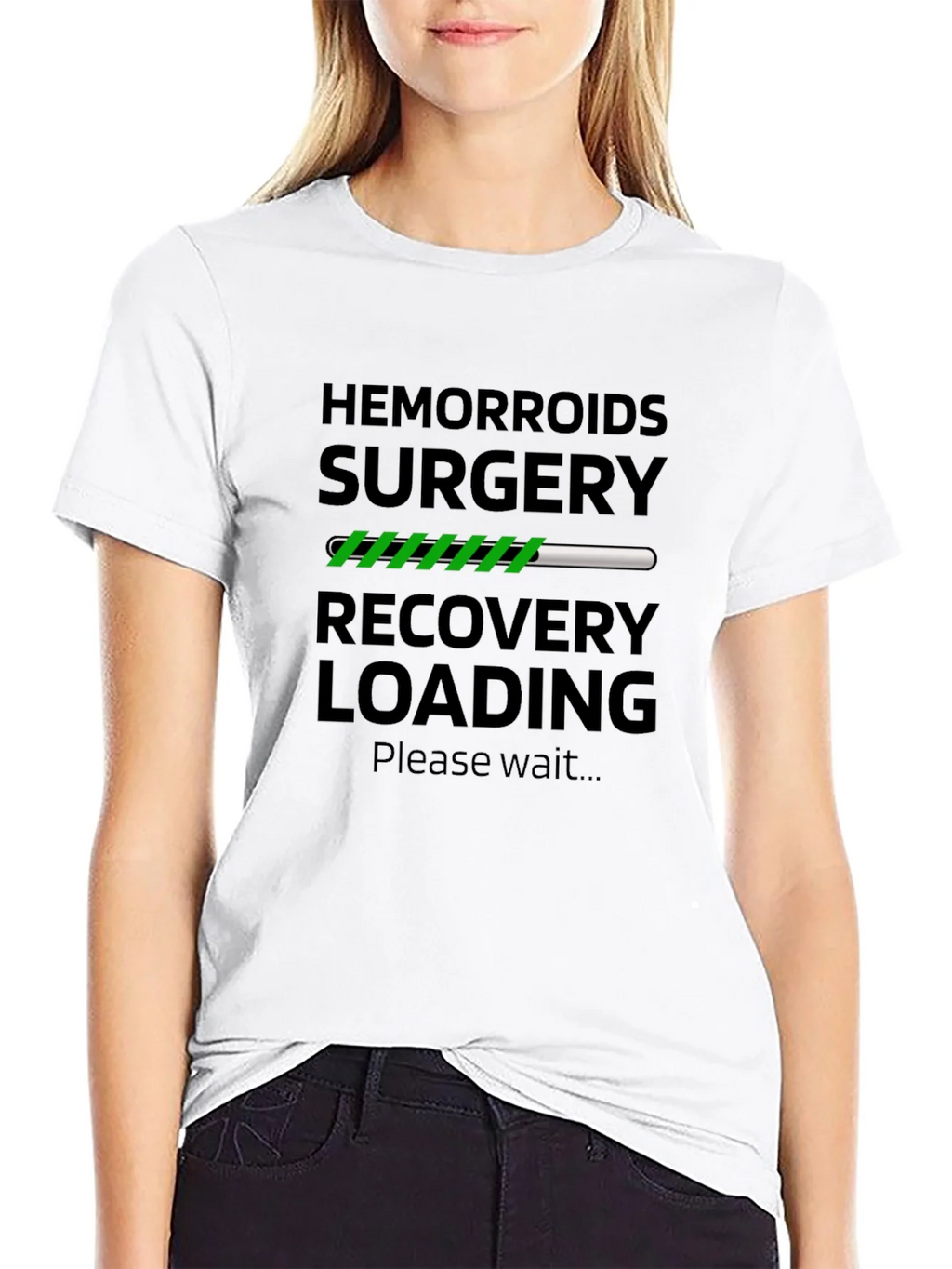 Hemorrhoid Surgery Recovery Loading Funny T-Shirt product image 8