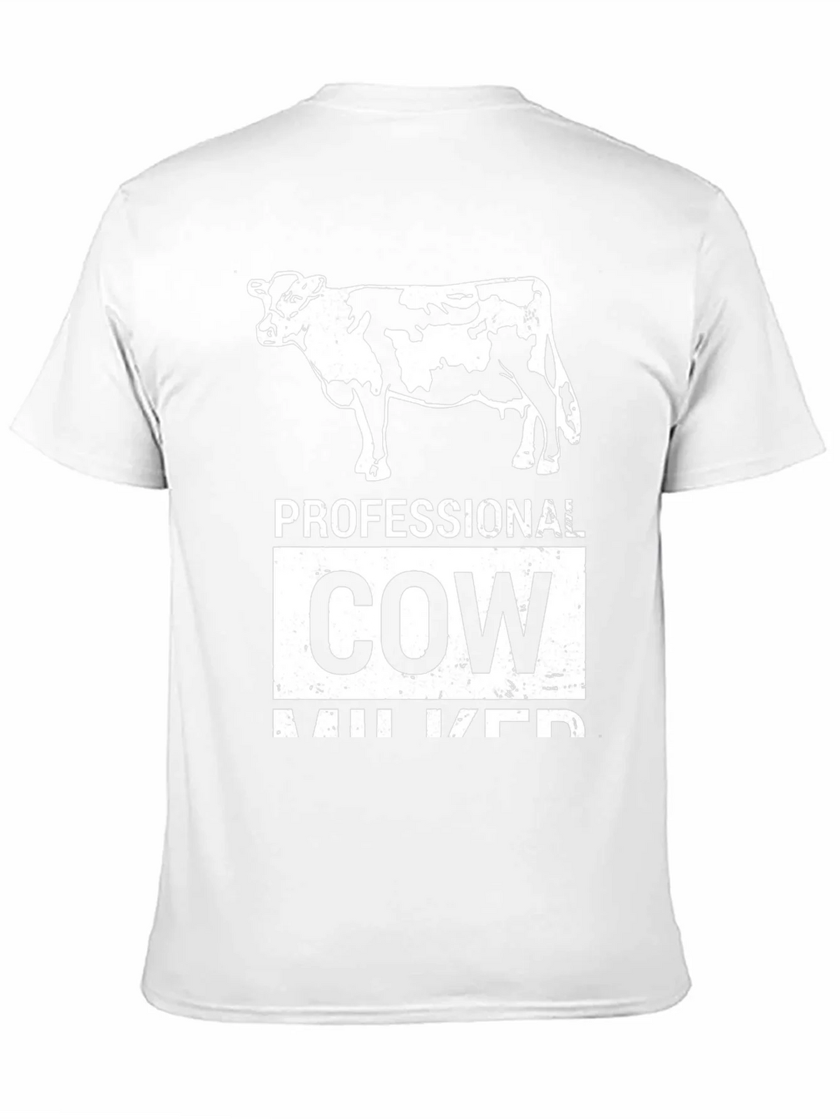 Professional Cow Milker Graphic T-Shirt product image 10