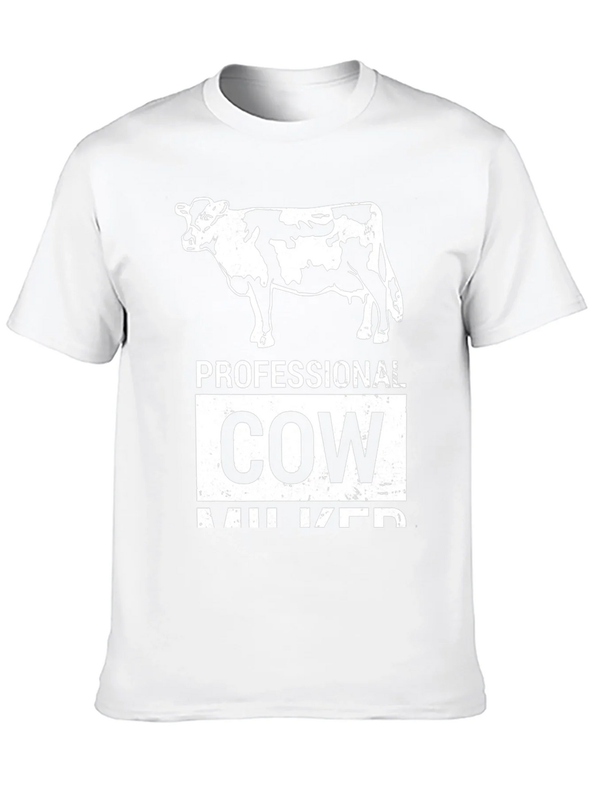 Professional Cow Milker Graphic T-Shirt product image 9