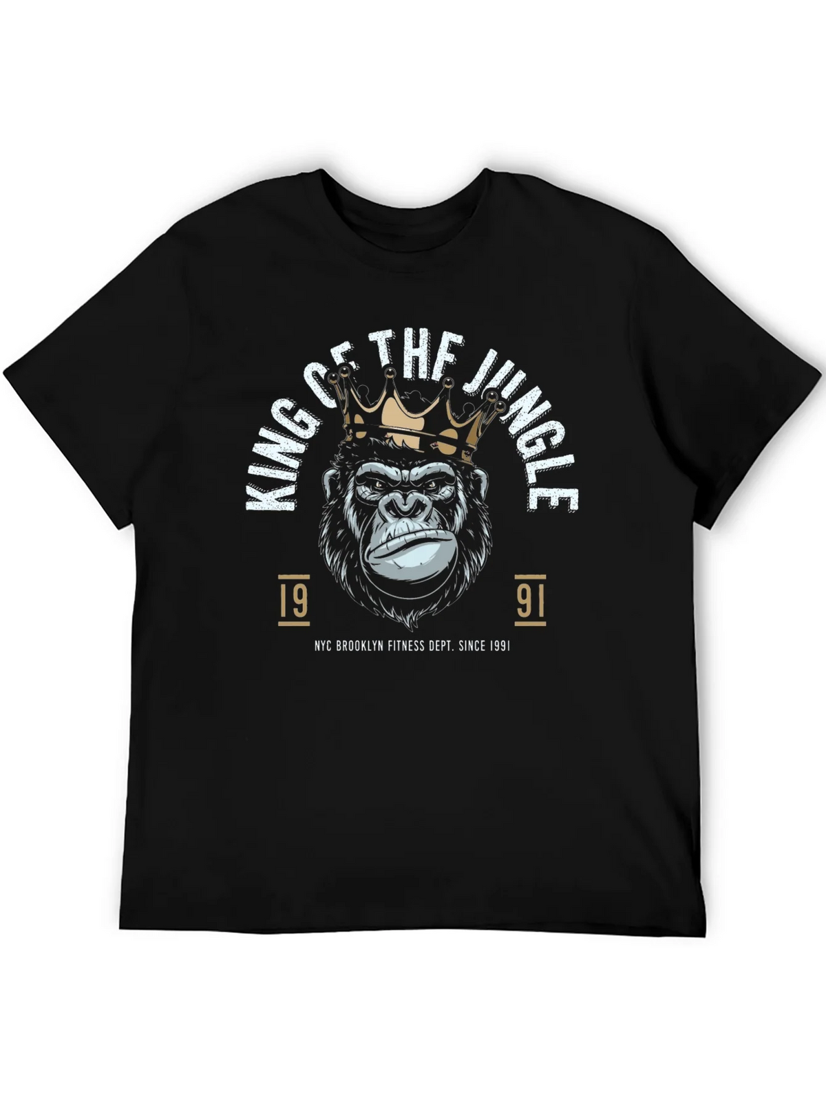 King of the Jungle Gorilla Graphic Tee product image 5