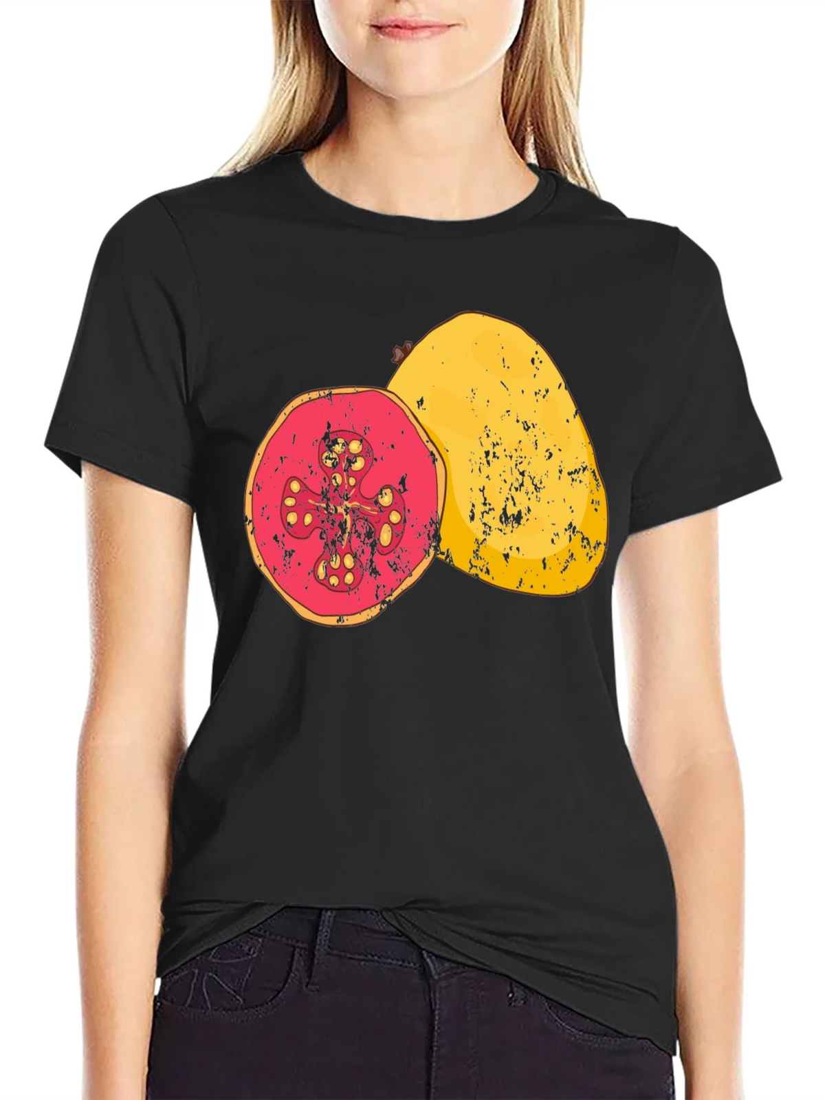 Guava Graphic Tee - Tropical Fruit Design product image 2