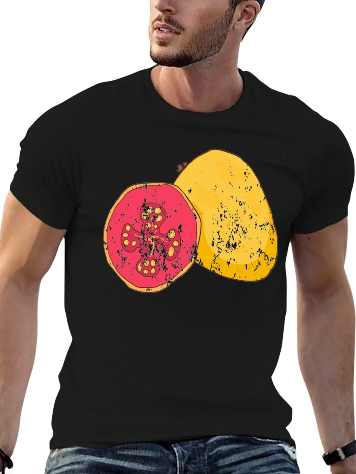 Guava Graphic Tee - Tropical Fruit Design product image 5