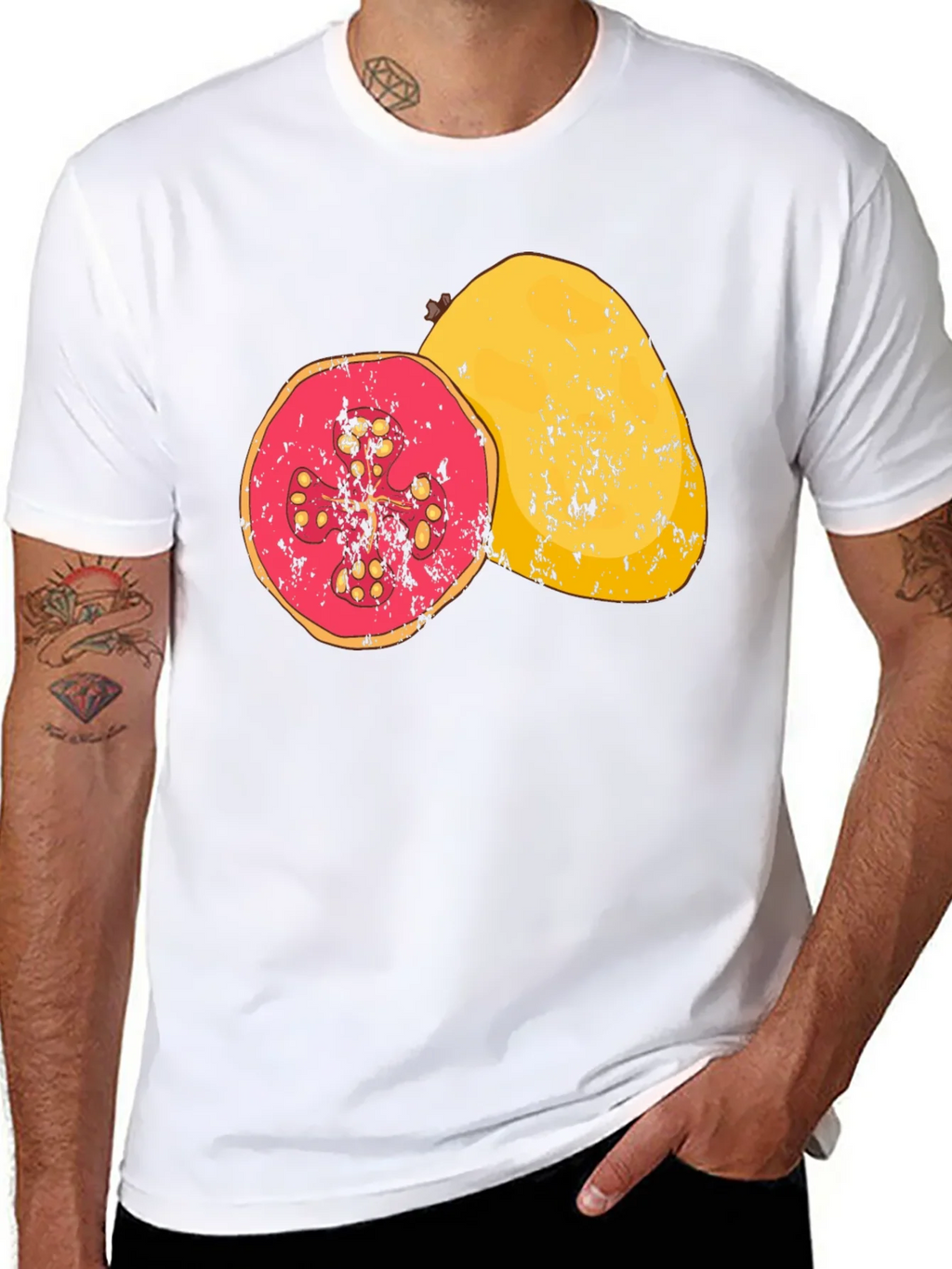 Guava Graphic Tee - Tropical Fruit Design product image 6