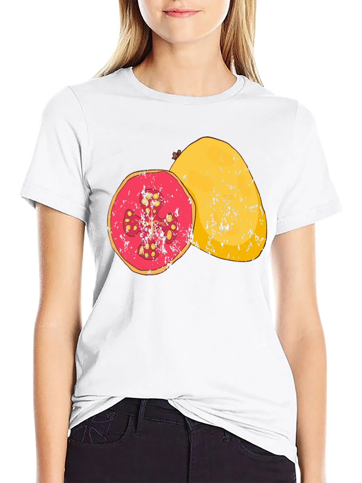 Guava Graphic Tee - Tropical Fruit Design product image 7
