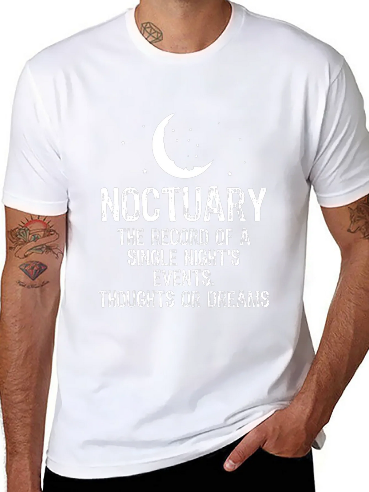 Noctuary Graphic T-Shirt - Night Record Tee product image 5