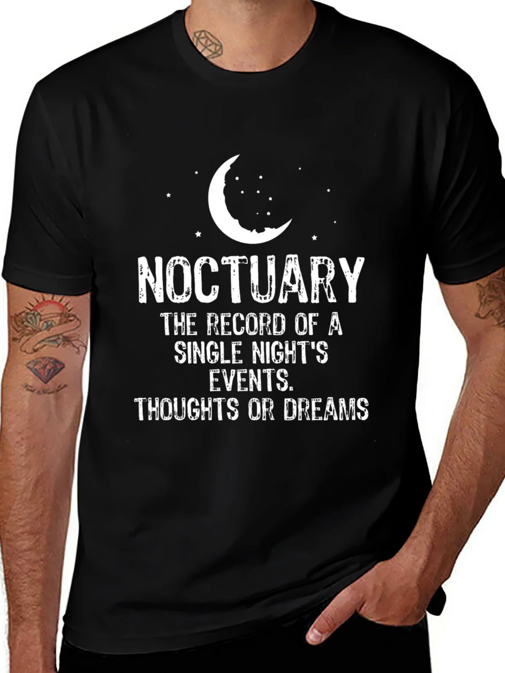 Noctuary Graphic T-Shirt - Night Record Tee product image 1