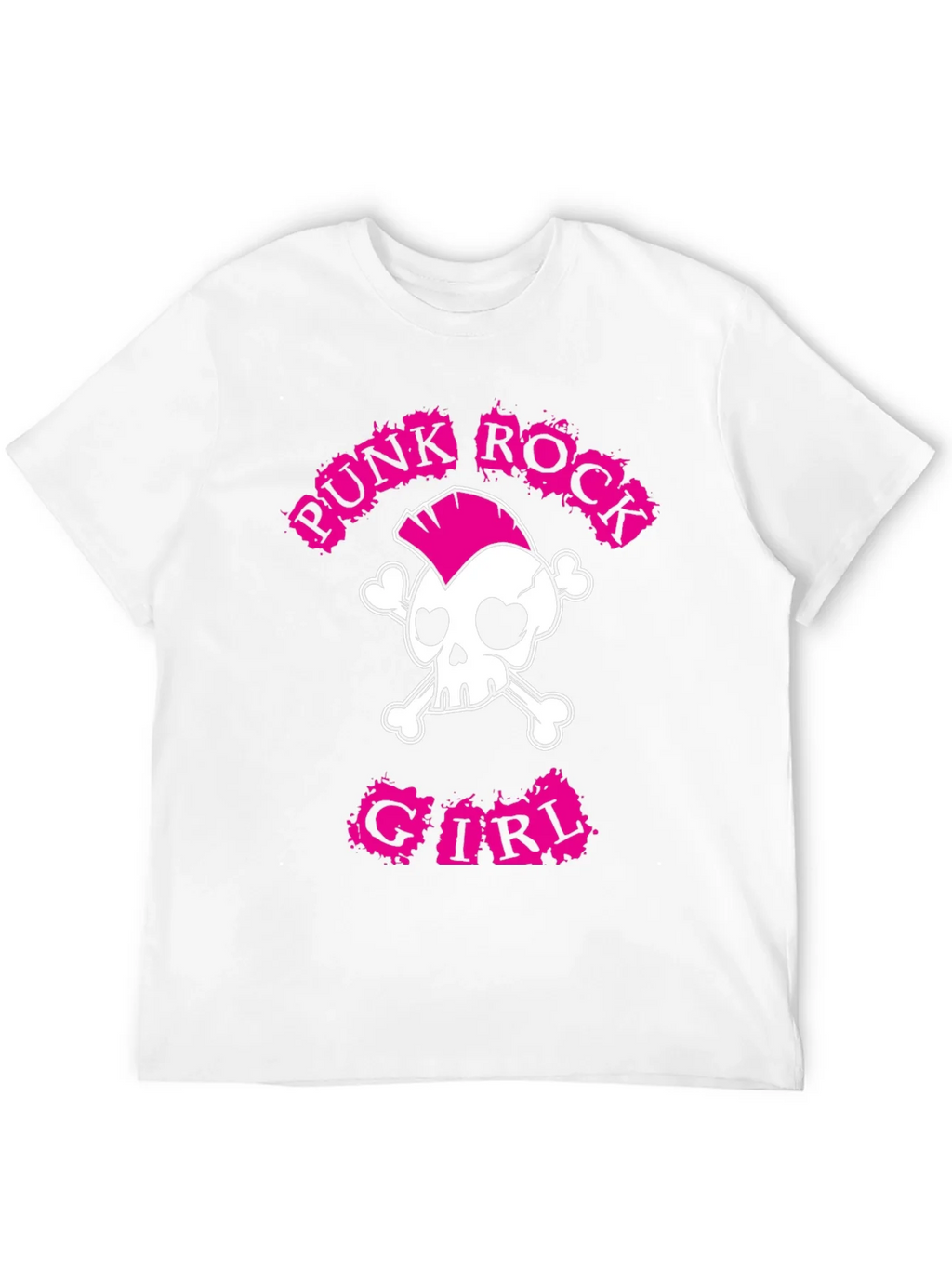 Punk Rock Girl T-Shirt: Skull & Crossbones Tee product image 11