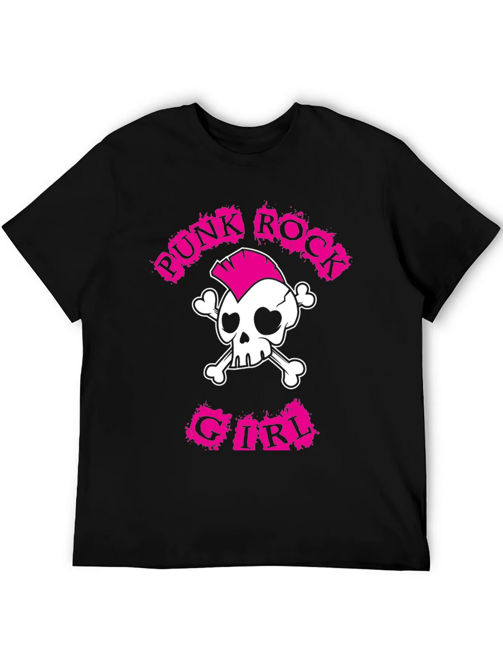 Punk Rock Girl T-Shirt: Skull & Crossbones Tee product image 5