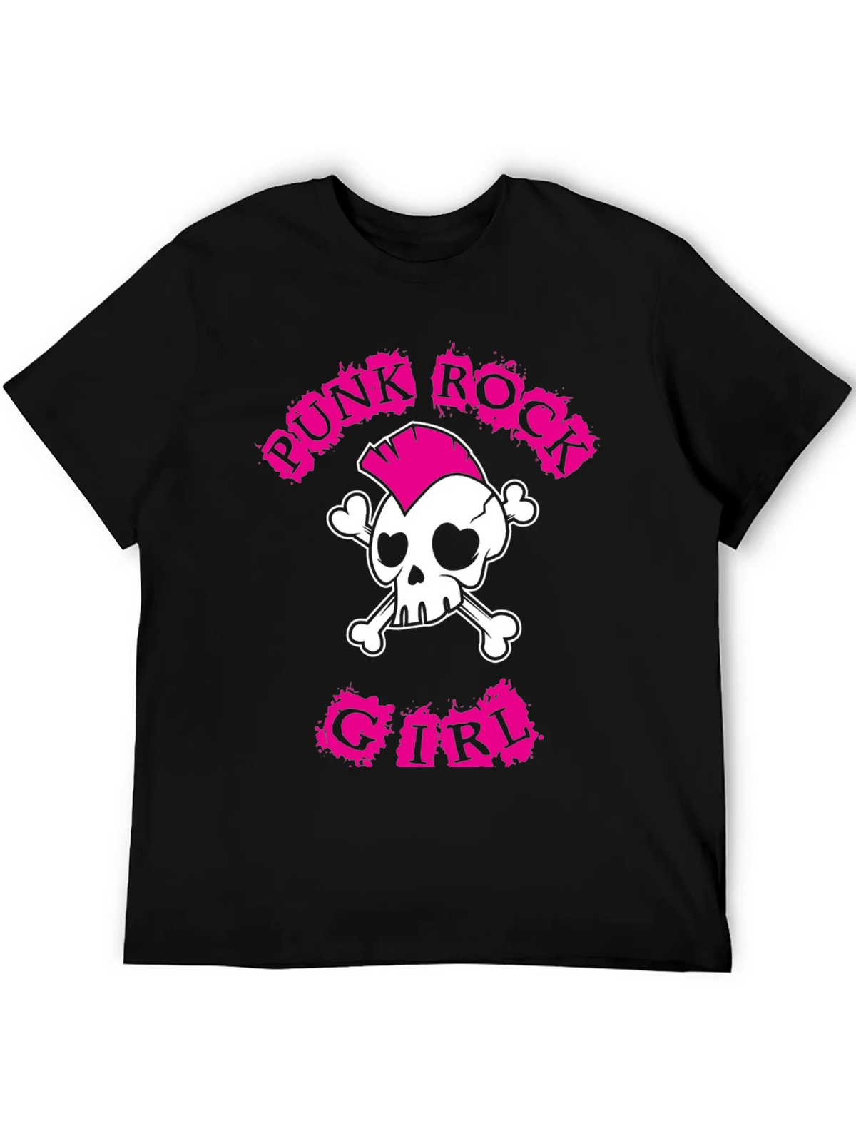 Punk Rock Girl T-Shirt: Skull & Crossbones Tee product image 5