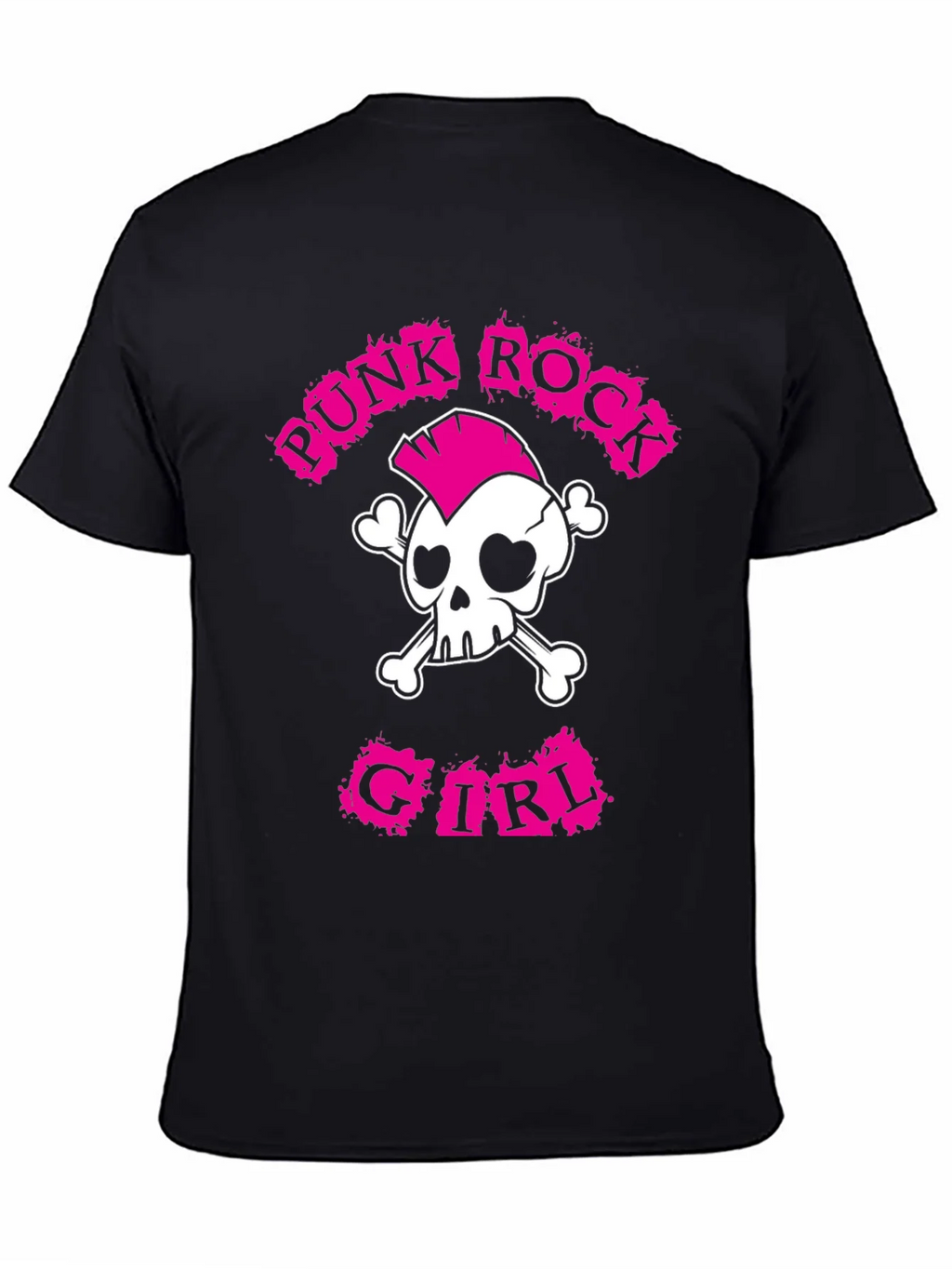 Punk Rock Girl T-Shirt: Skull & Crossbones Tee product image 4