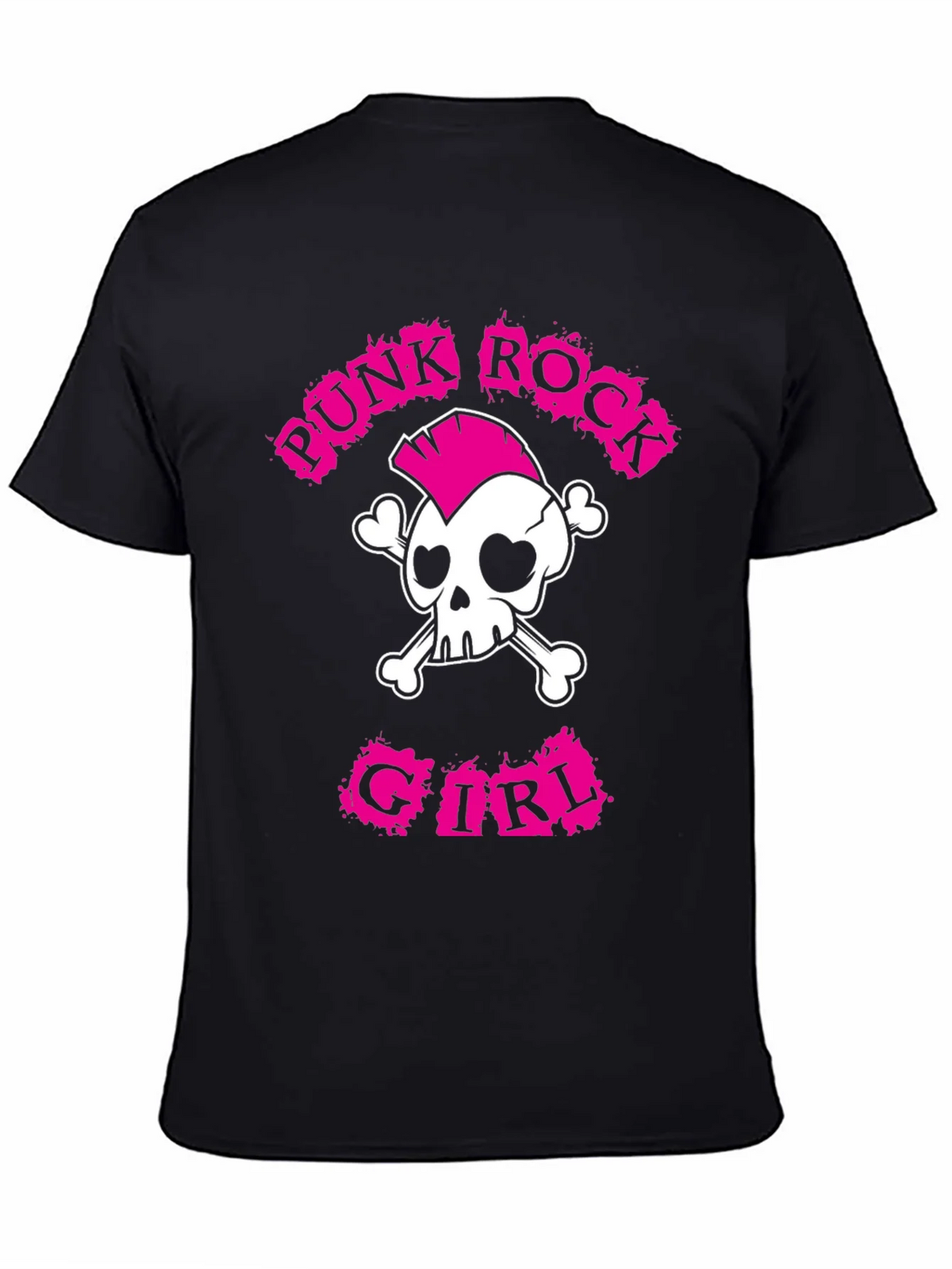 Punk Rock Girl T-Shirt: Skull & Crossbones Tee product image 4