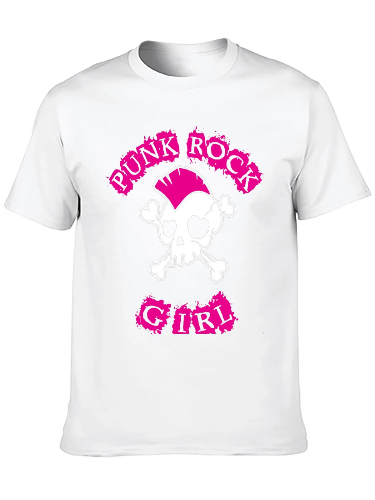 Punk Rock Girl T-Shirt: Skull & Crossbones Tee product image 9