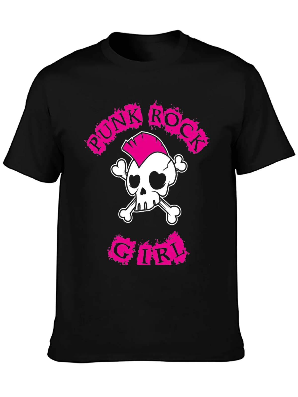 Punk Rock Girl T-Shirt: Skull & Crossbones Tee product image 3
