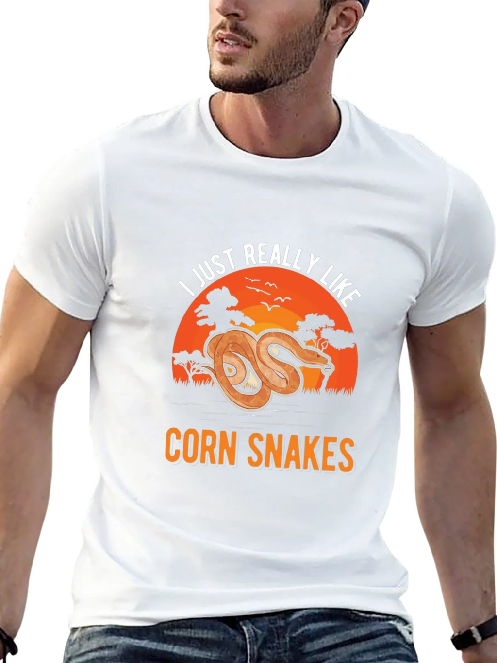 I Just Really Like Corn Snakes T-Shirt product image 10