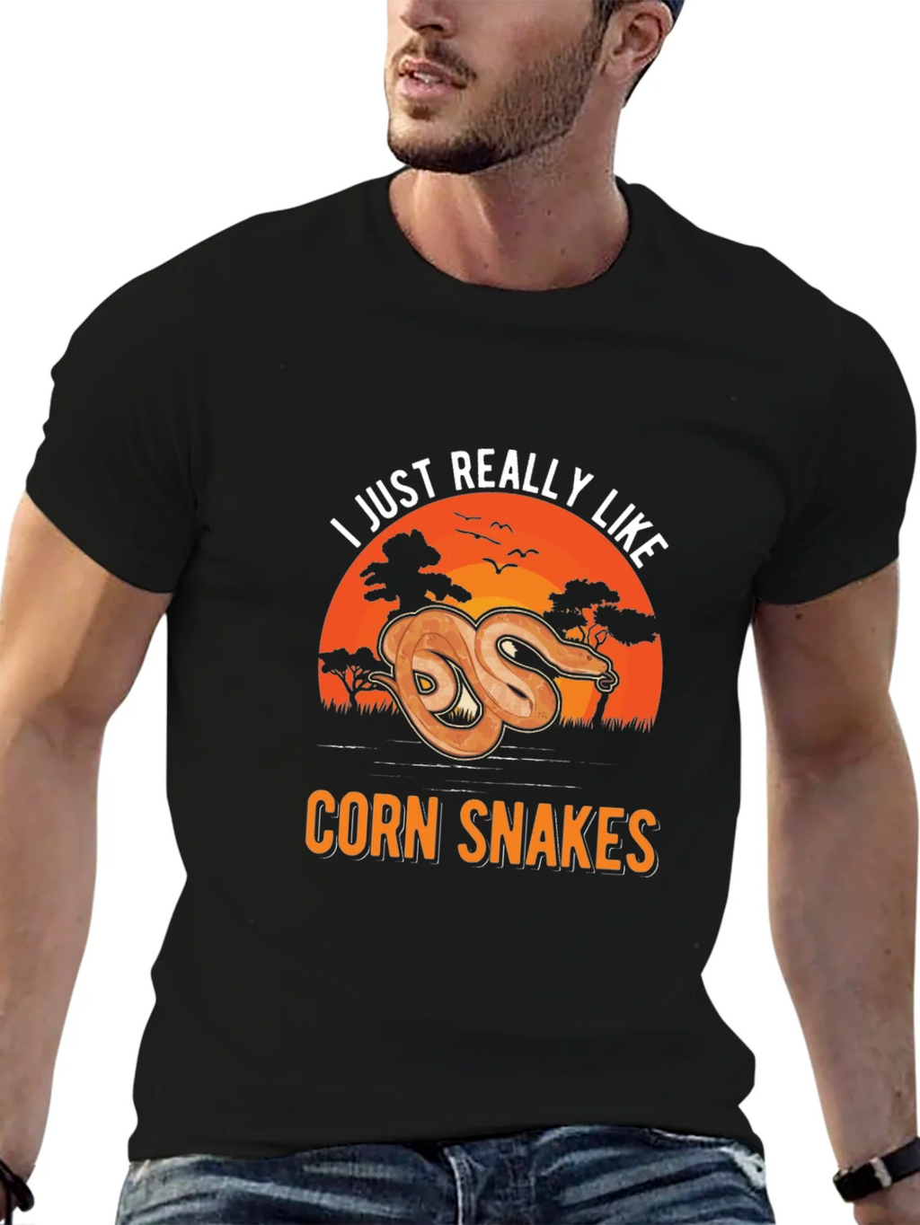 I Just Really Like Corn Snakes T-Shirt product image 5