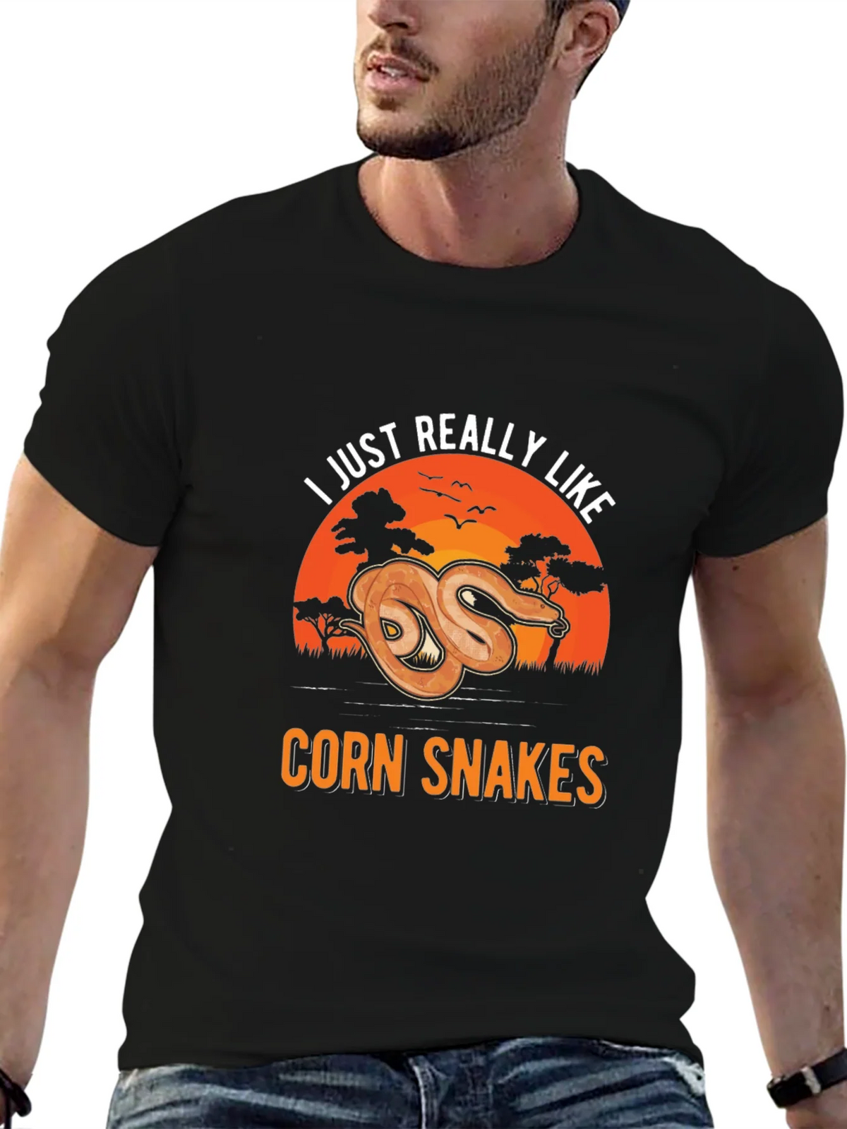 I Just Really Like Corn Snakes T-Shirt product image 5