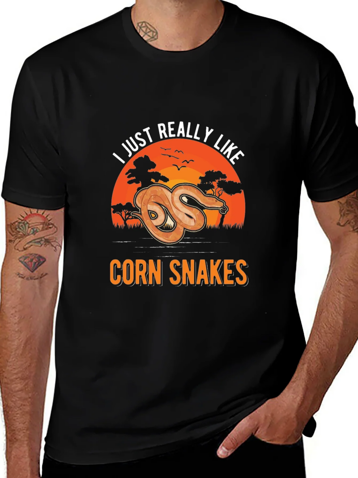 I Just Really Like Corn Snakes T-Shirt product image 1