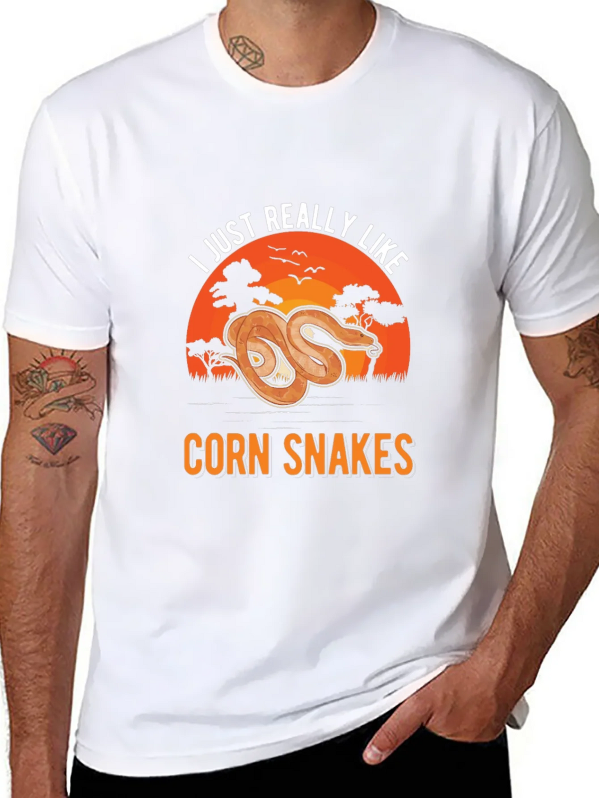 I Just Really Like Corn Snakes T-Shirt product image 6