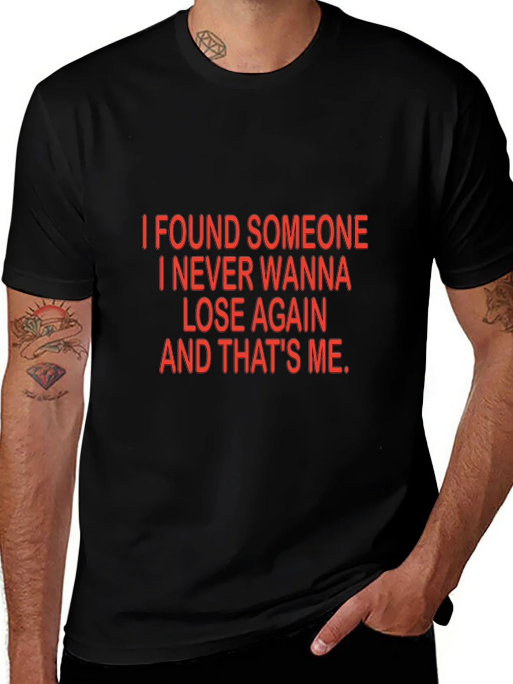 Inspirational Self-Love Black T-Shirt product image 1