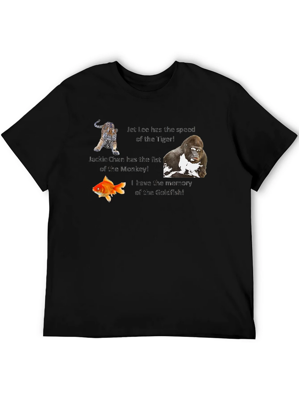Humorous Animal Speed & Memory Graphic T-Shirt product image 5