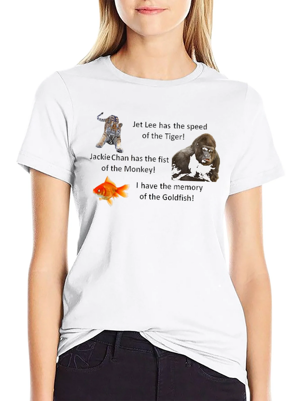 Humorous Animal Speed & Memory Graphic T-Shirt product image 8