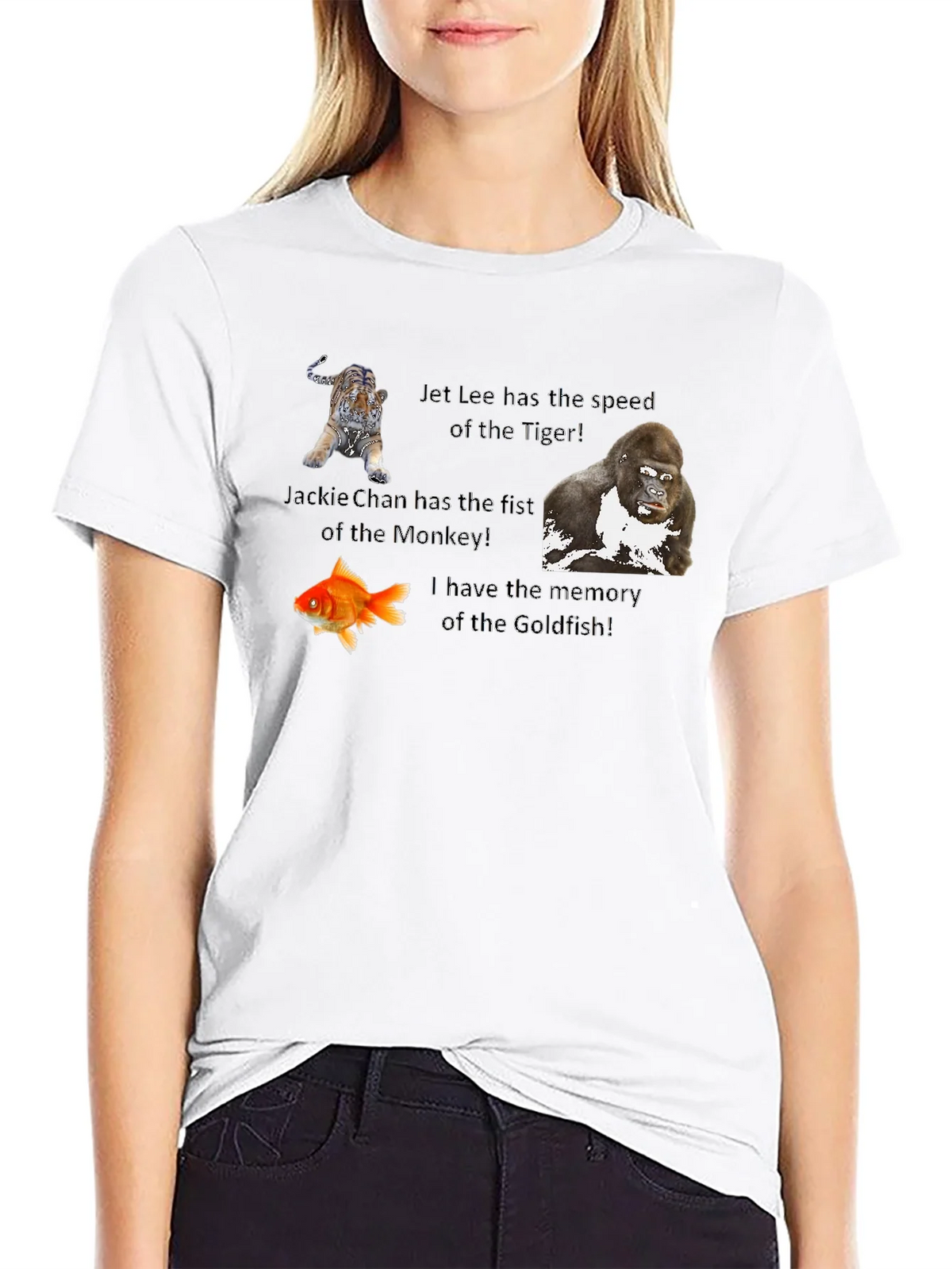 Humorous Animal Speed & Memory Graphic T-Shirt product image 8