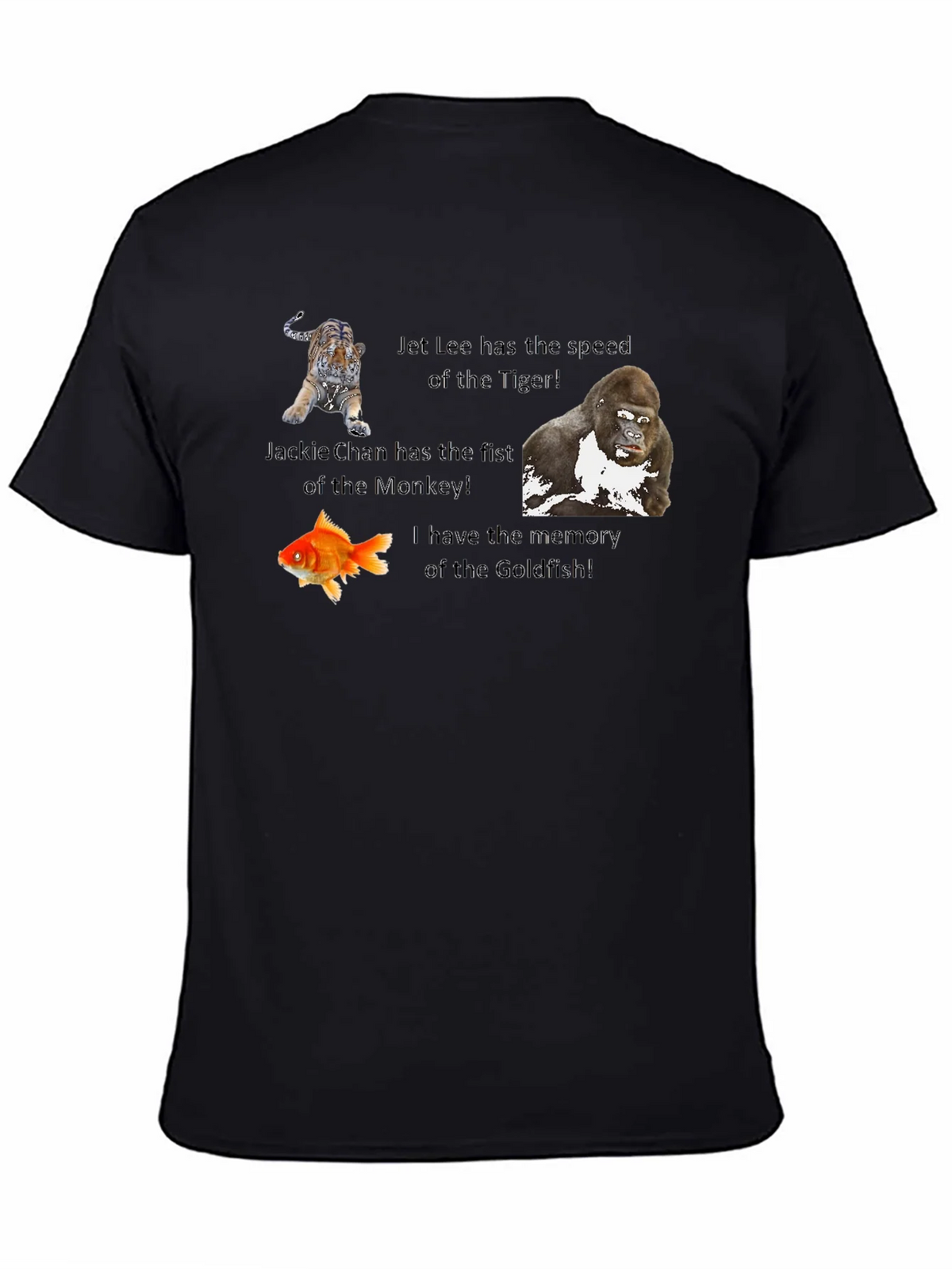 Humorous Animal Speed & Memory Graphic T-Shirt product image 4