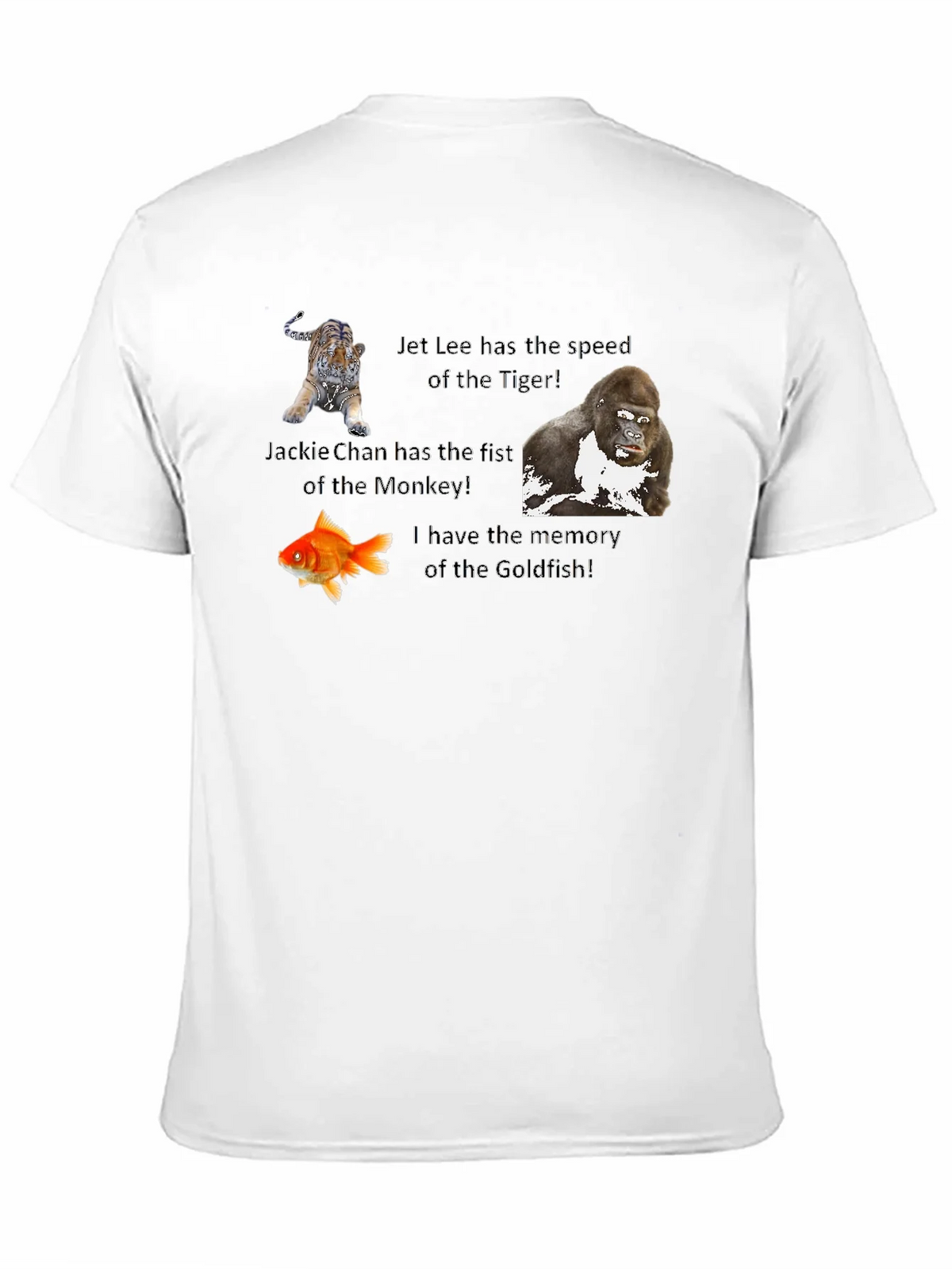 Humorous Animal Speed & Memory Graphic T-Shirt product image 10