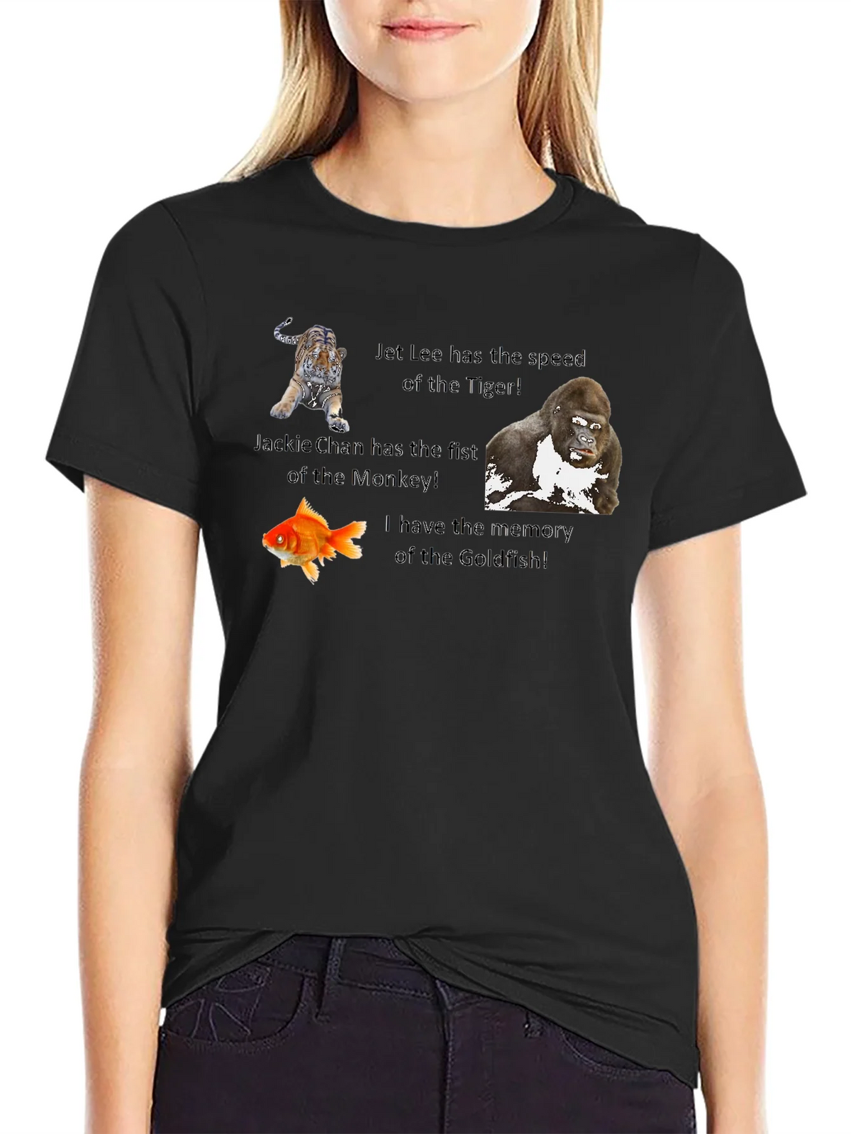 Humorous Animal Speed & Memory Graphic T-Shirt product image 2