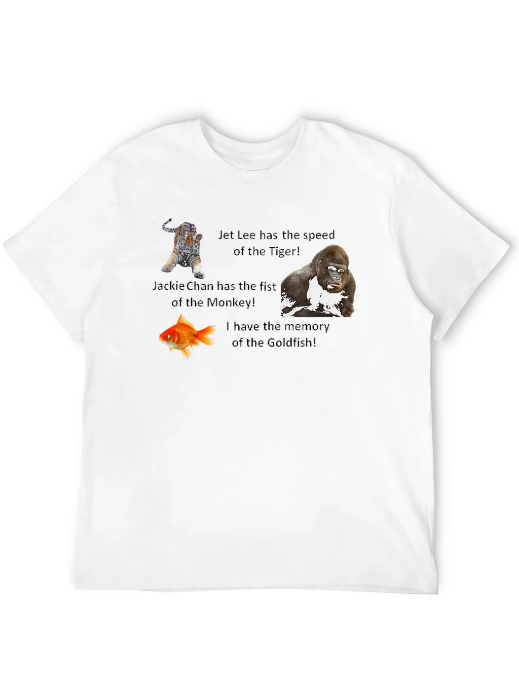Humorous Animal Speed & Memory Graphic T-Shirt product image 11