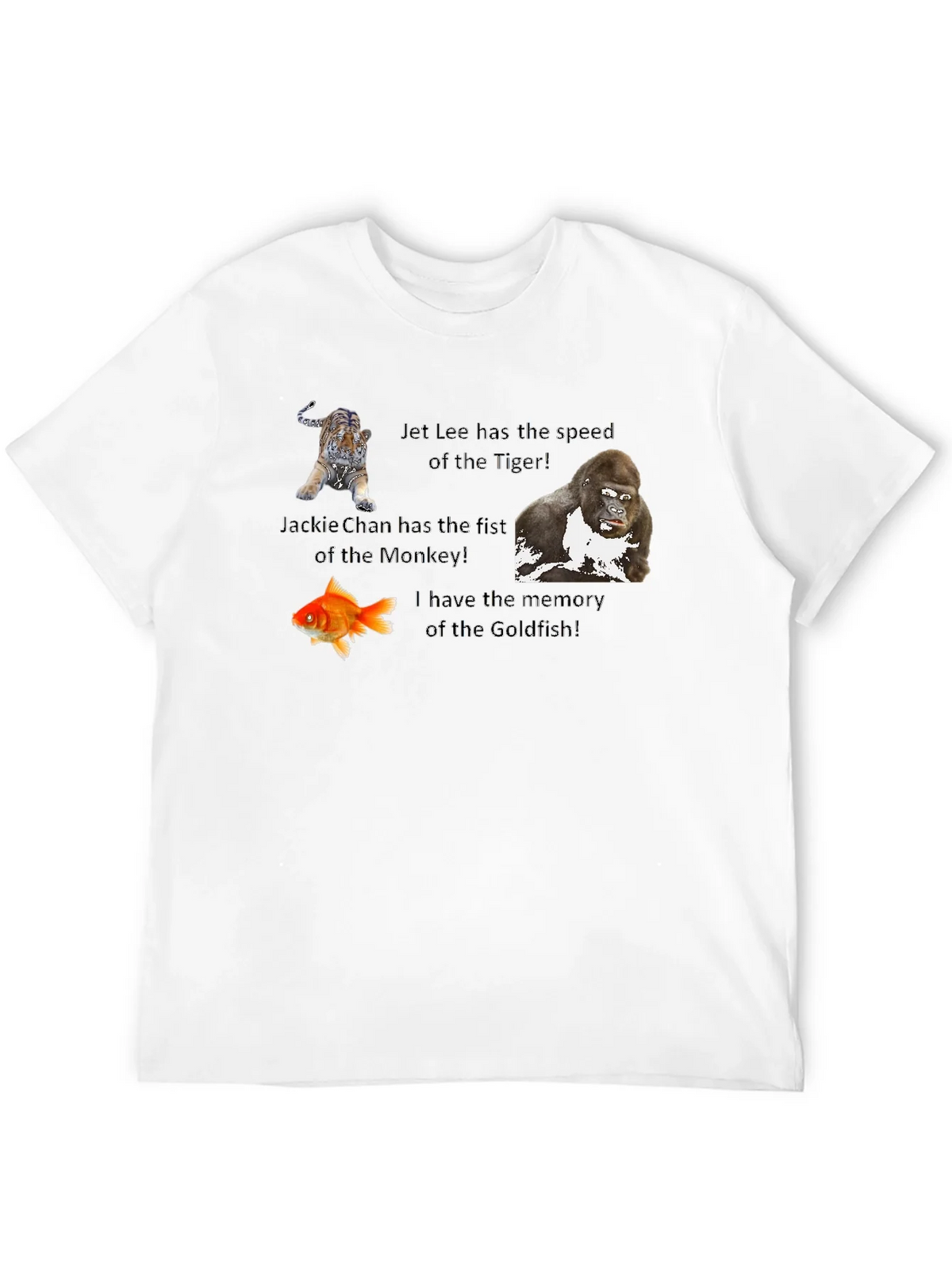 Humorous Animal Speed & Memory Graphic T-Shirt product image 11