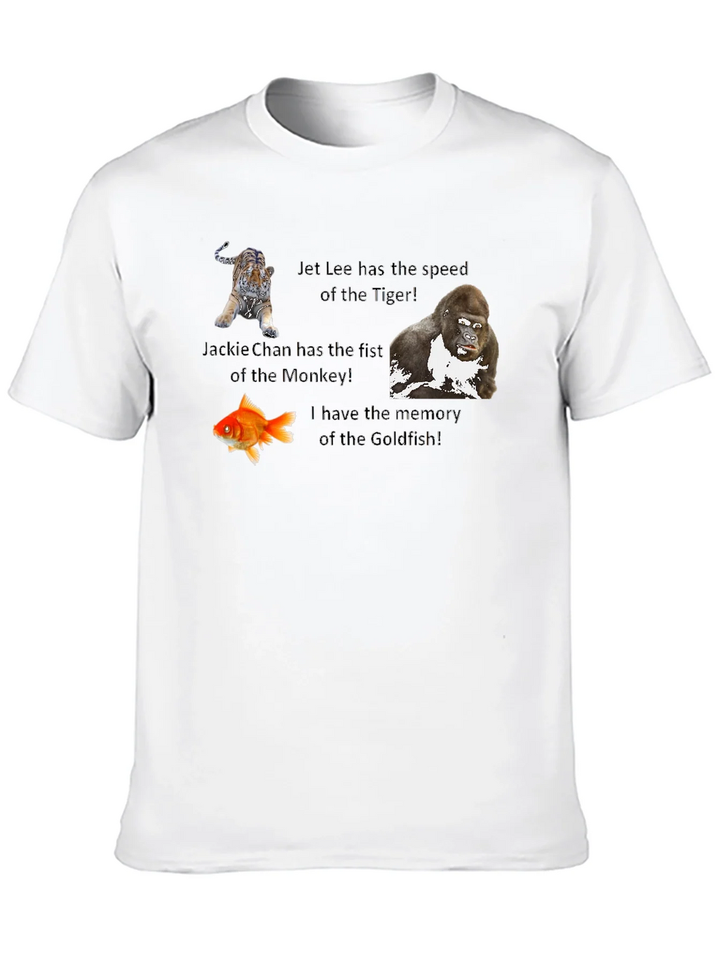Humorous Animal Speed & Memory Graphic T-Shirt product image 9