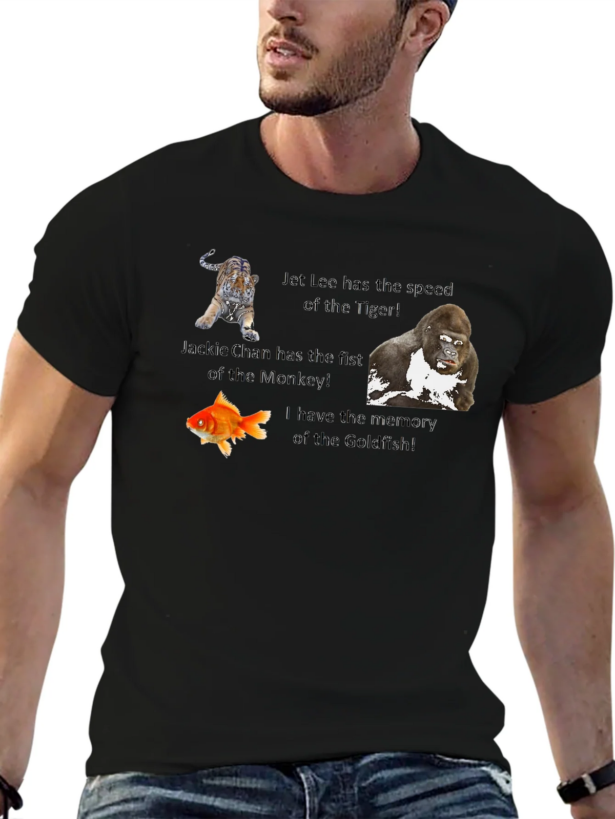 Humorous Animal Speed & Memory Graphic T-Shirt product image 6