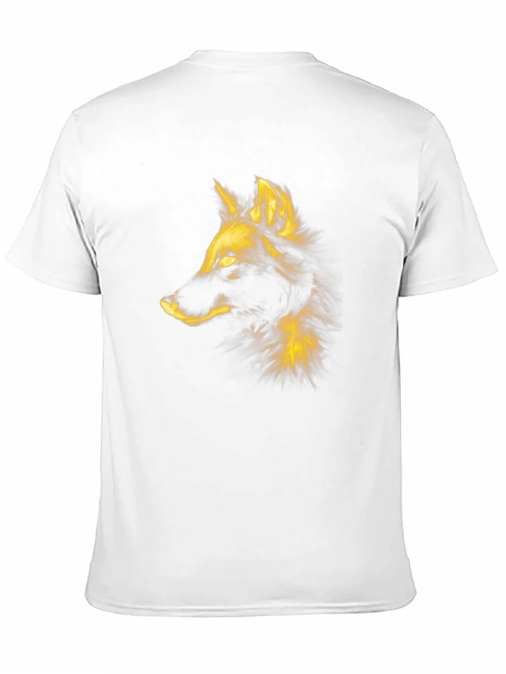 Fiery Wolf Graphic Tee - Mens Black T-Shirt product image 3