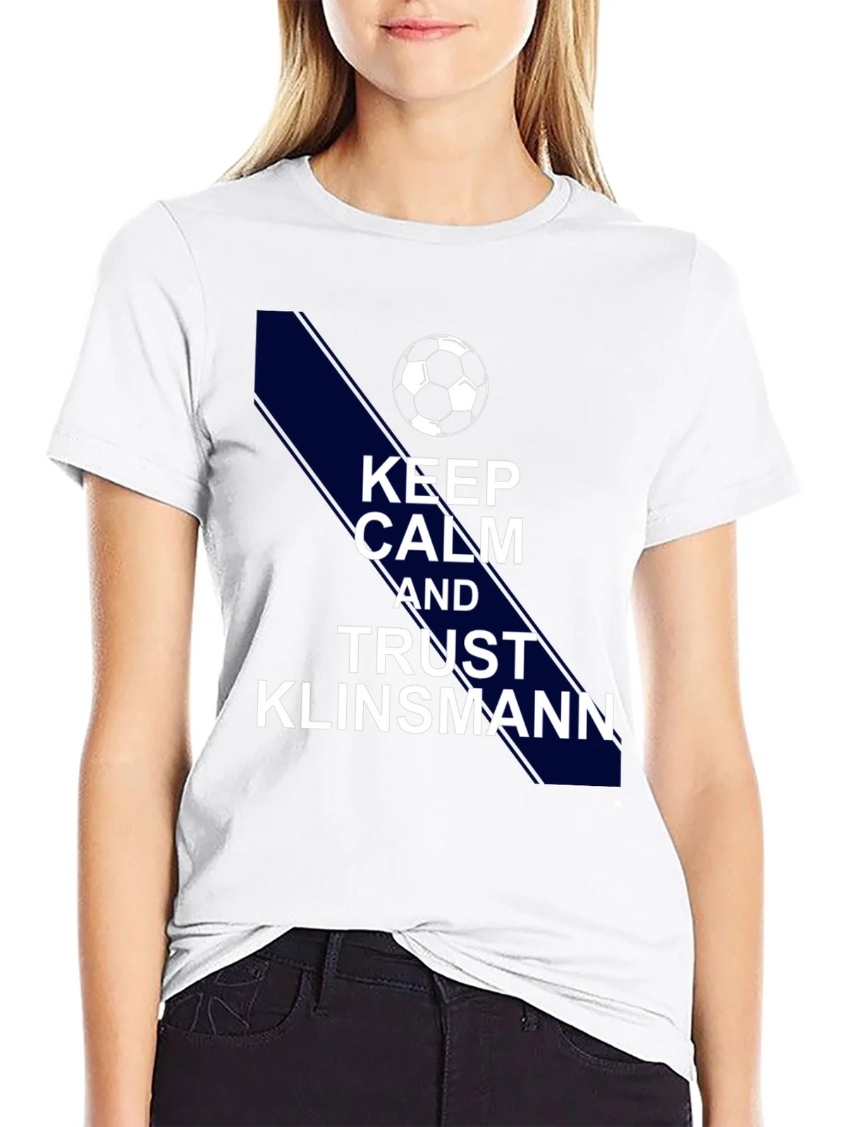 Keep Calm & Trust Klinsmann Soccer Fan T-Shirt product image 4