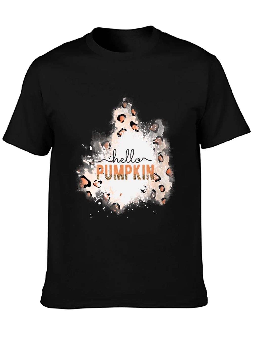 Hello Pumpkin Leopard Print Tee product image 3