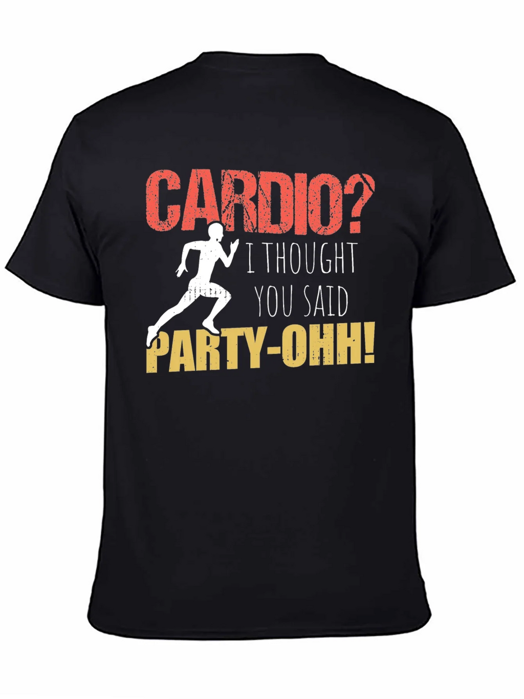 Cardio? Party-Oh! Graphic T-Shirt product image 4