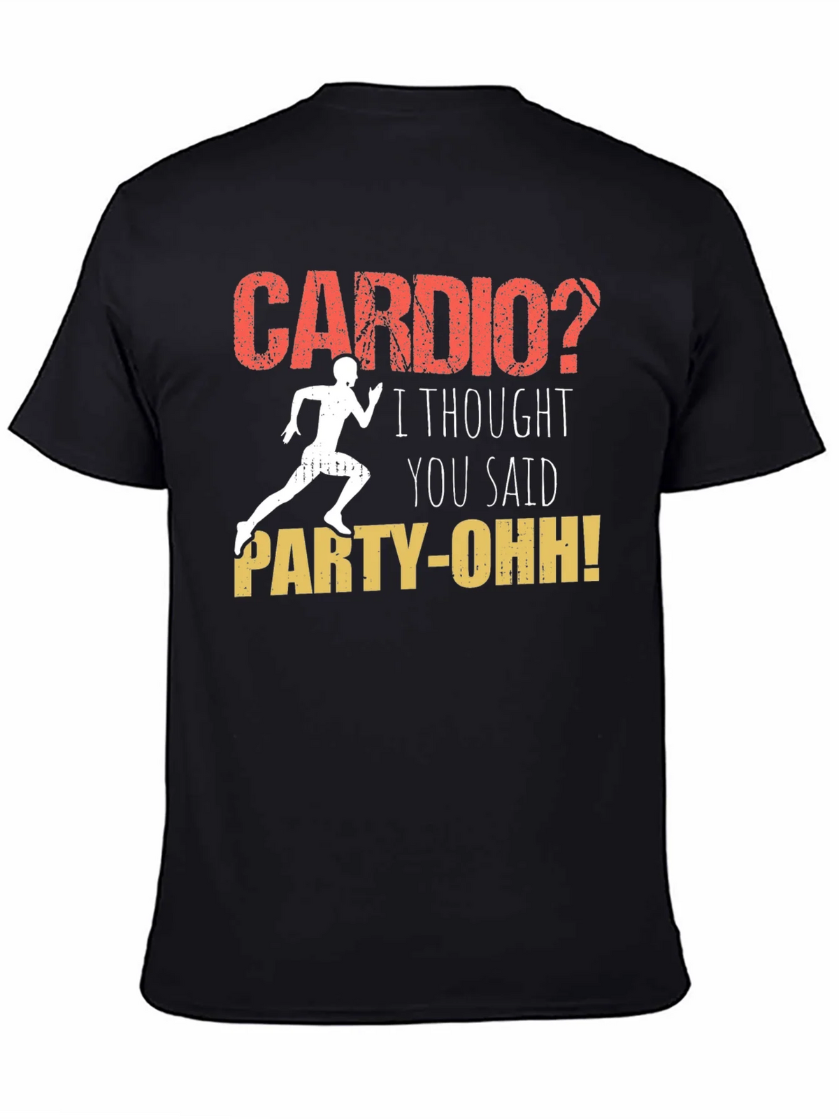 Cardio? Party-Oh! Graphic T-Shirt product image 4