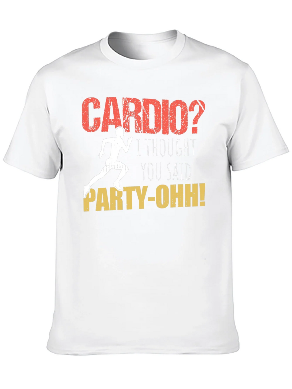 Cardio? Party-Oh! Graphic T-Shirt product image 9