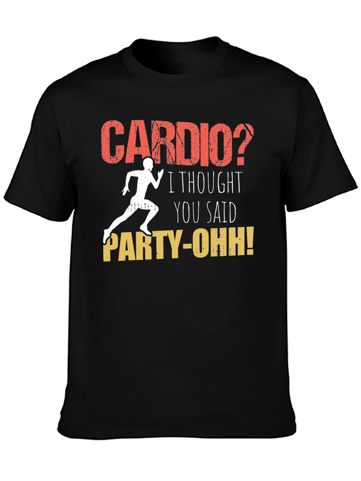 Cardio? Party-Oh! Graphic T-Shirt product image 3