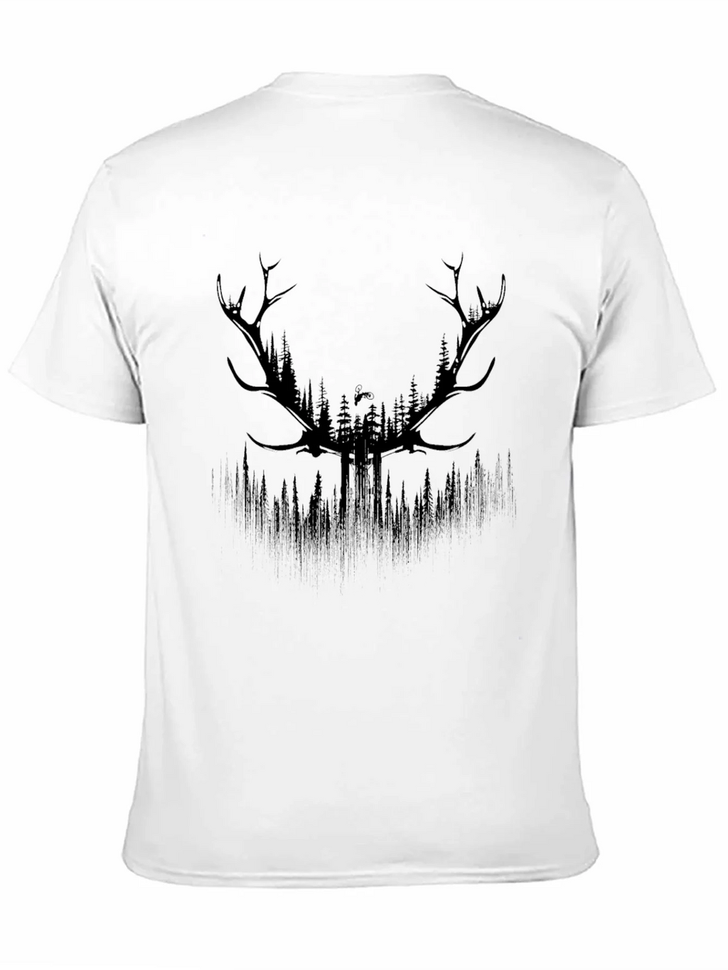 Antler Forest Graphic Tee - Mens Black T-Shirt product image 10