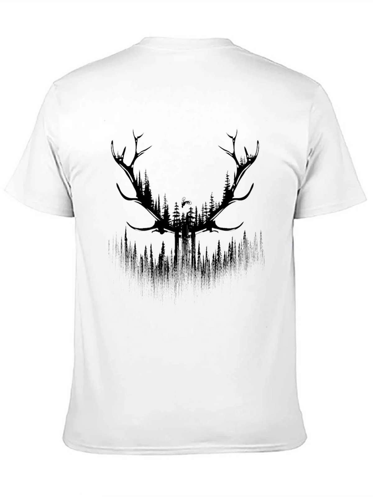 Antler Forest Graphic Tee - Mens Black T-Shirt product image 10