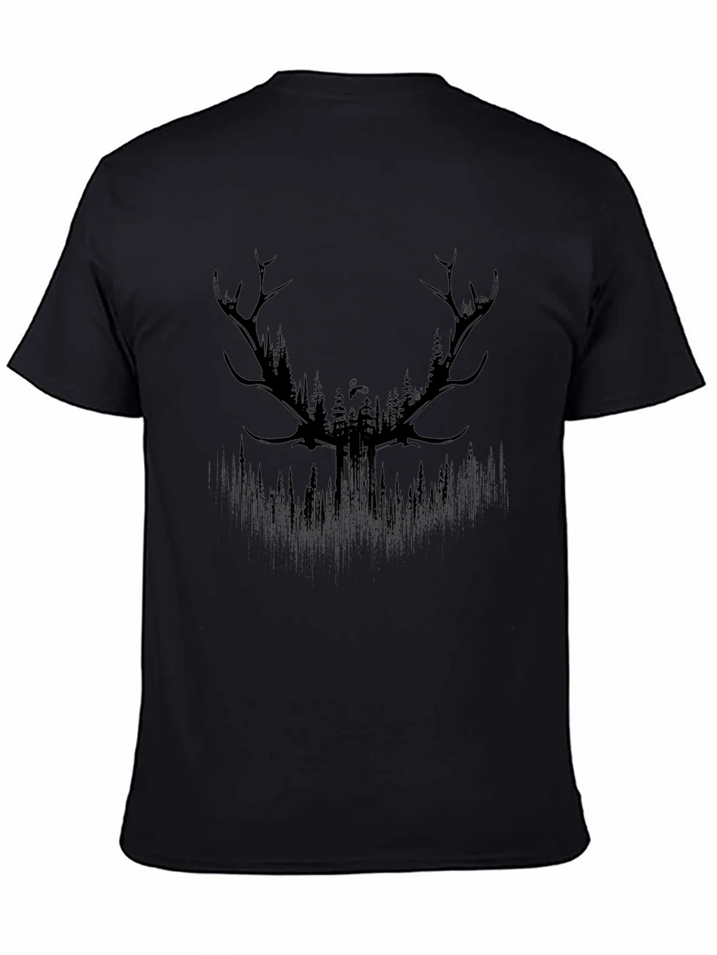 Antler Forest Graphic Tee - Mens Black T-Shirt product image 4