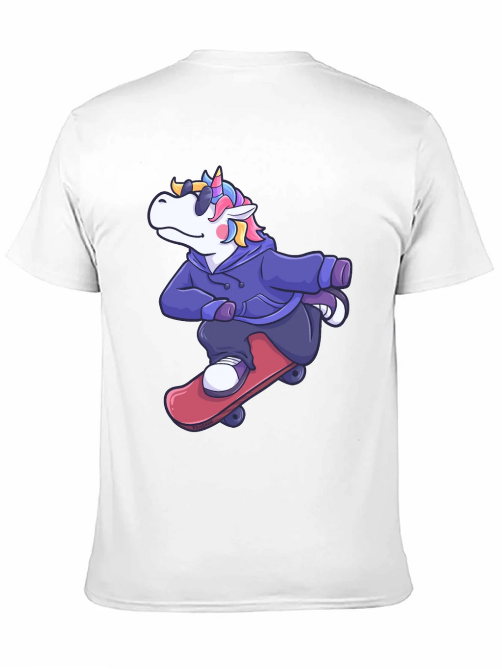 Skateboarding Unicorn Graphic Tee - Cool & Fun! product image 10