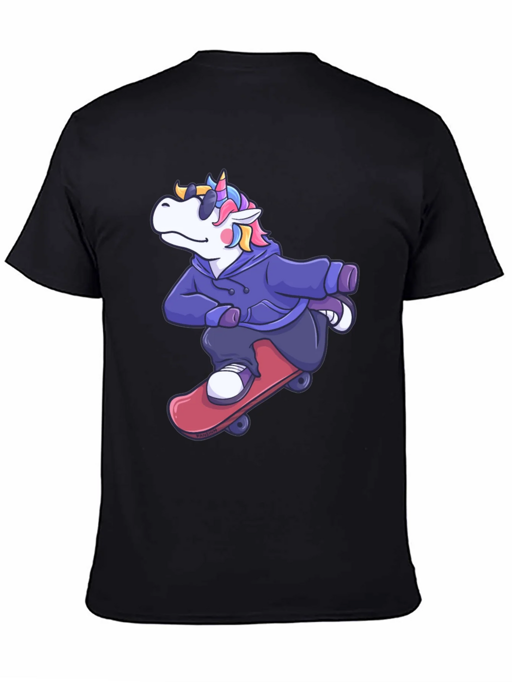 Skateboarding Unicorn Graphic Tee - Cool & Fun! product image 4