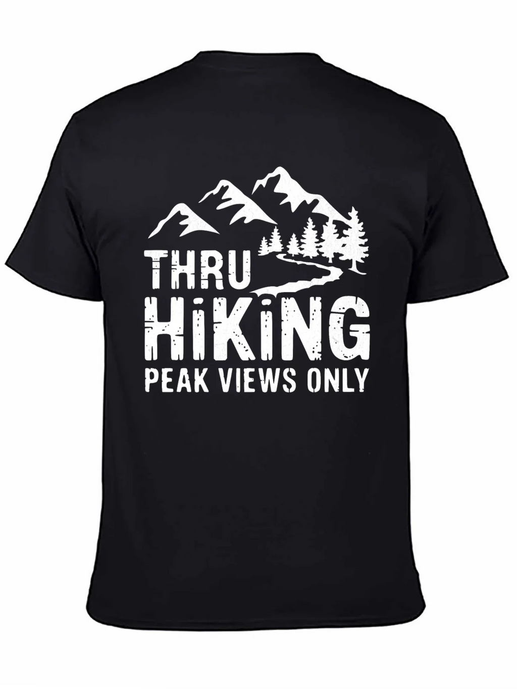 Thru Hiking Peak Views Only Tee product image 4