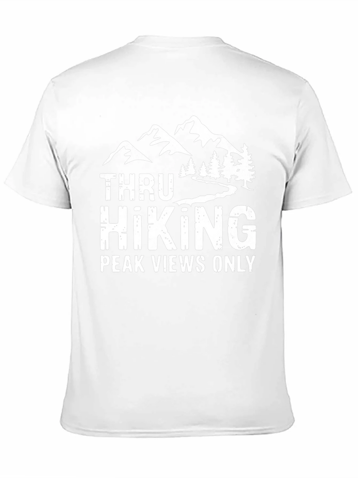 Thru Hiking Peak Views Only Tee product image 10