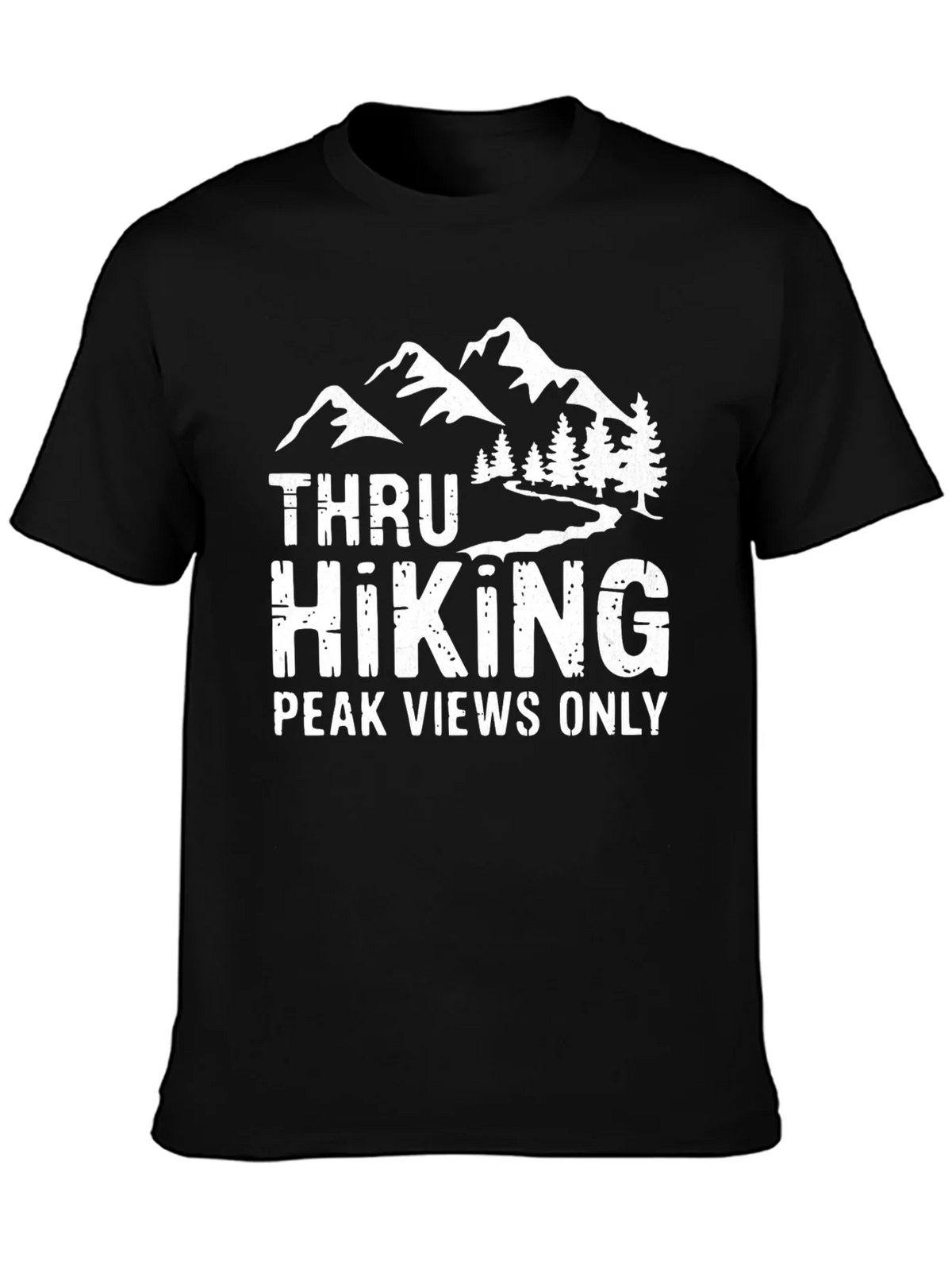 Thru Hiking Peak Views Only Tee product image 3
