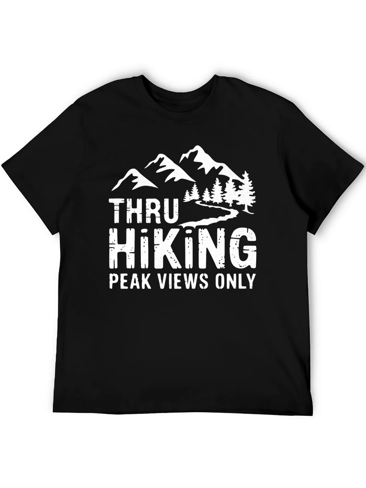 Thru Hiking Peak Views Only Tee product image 5
