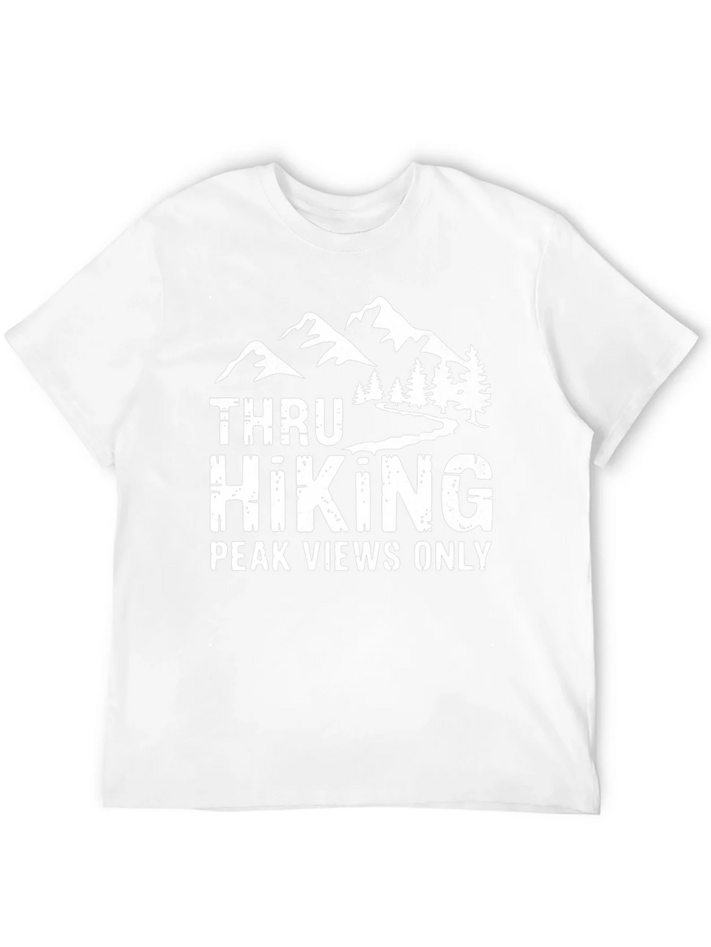 Thru Hiking Peak Views Only Tee product image 11